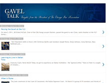 Tablet Screenshot of gaveltalk.chicagobar.org